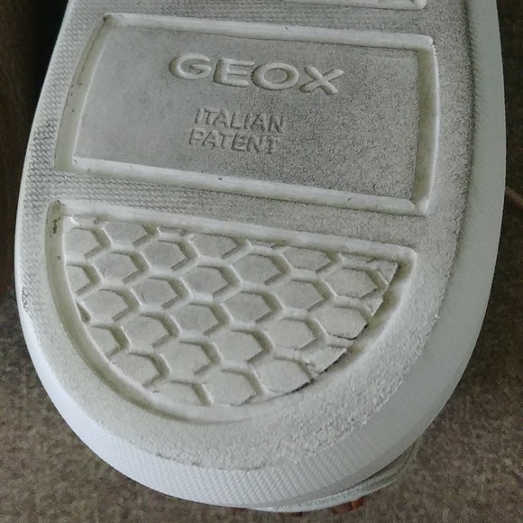 "GEOX" LEATHER SHOES, Size 38, Light gold color - Picture 10 of 12